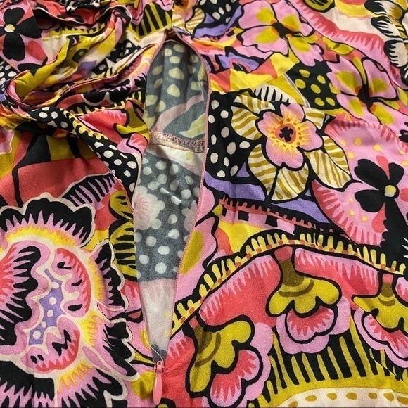 ZARA Accessories mini faux wrap dress with tie - Picture 6 of 10